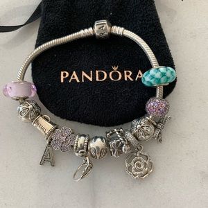 Pandora bracelet charms separate
